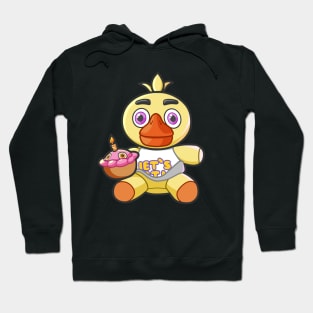 FNAF Chica Plush Toy Hoodie